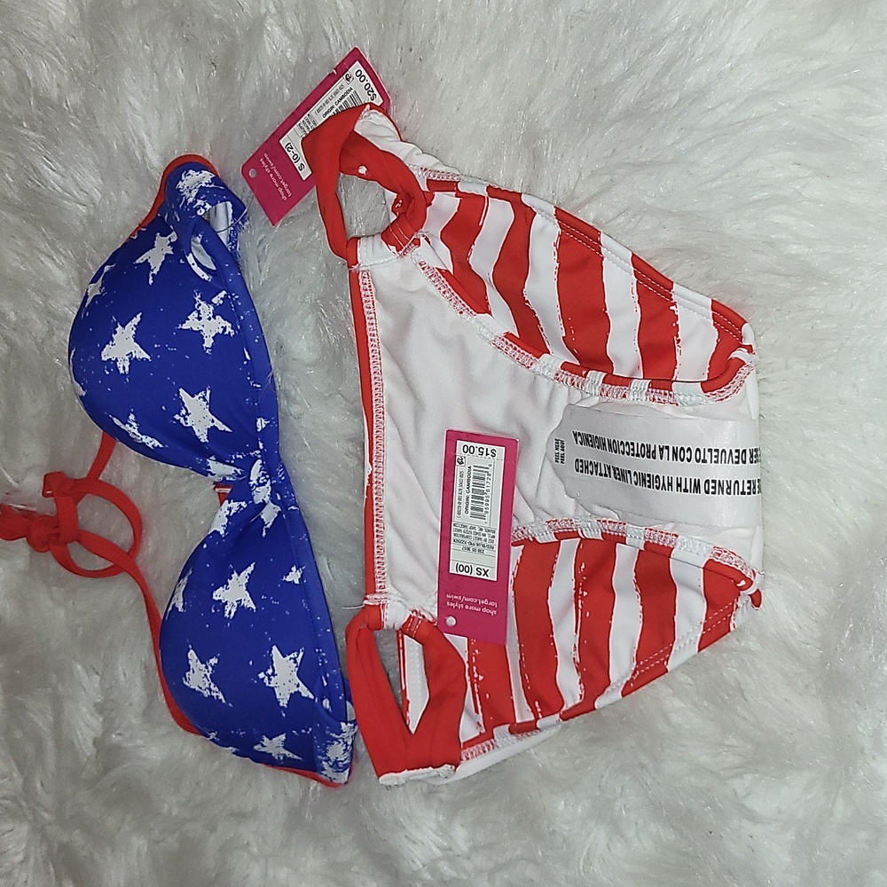 Xhilaration 2 pieces swim Bikinis s(0-2) and xs(00) - Picture 2 of 2